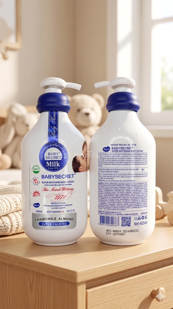 Baby Secret Chamomile Almond Lotion 400ml