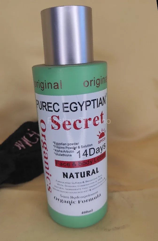 Purec Egyptian Secret Organics Face and Body Lotion